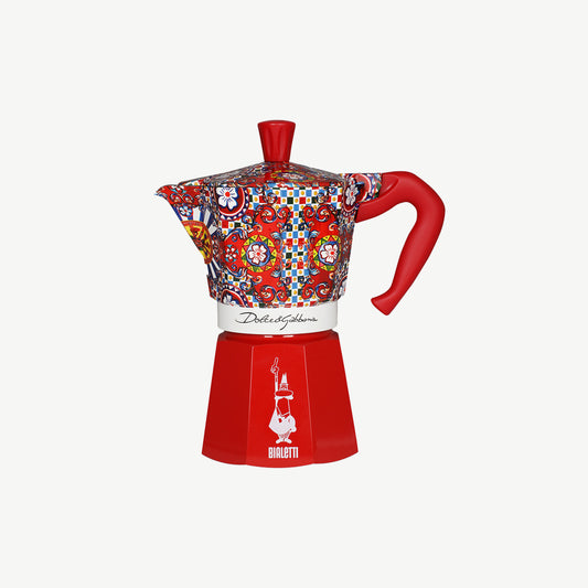 Sicilian Moka Express 6 Cup Bialetti Dolce & Gabbana