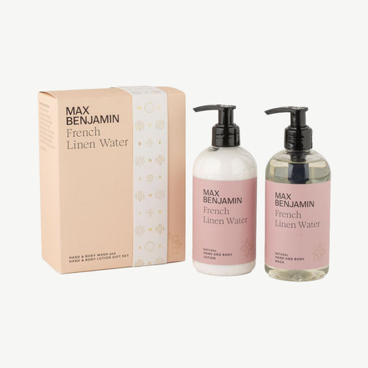 Max Benjamin Hand & Body French Linen Wash & Lotion Gift Set