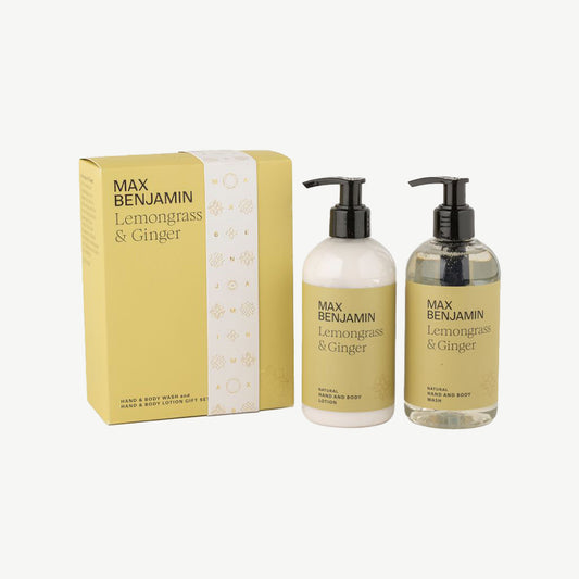 Max Benjamin Lemongrass & Ginger Hand & Body Wash Gift Set