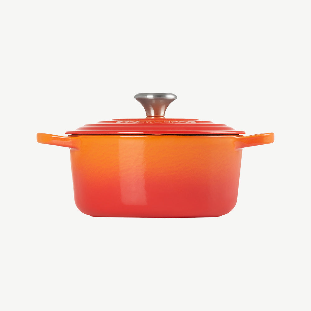 Le Creuset Cast Iron Round Casserole Dish 24cm in Volcanic