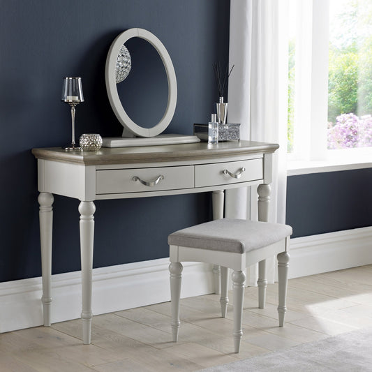 Dieppe Washed Oak & Grey Dressing Table