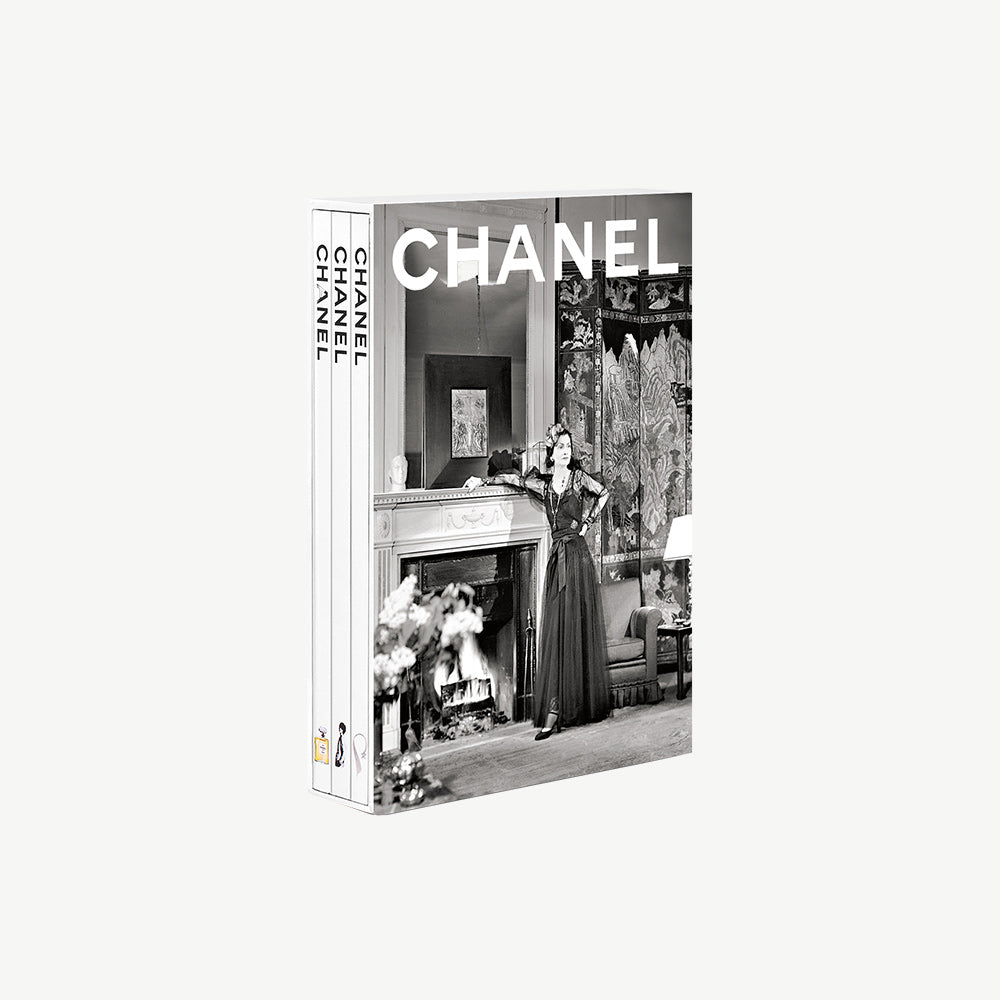 Assouline chanel 3 book slipcase book