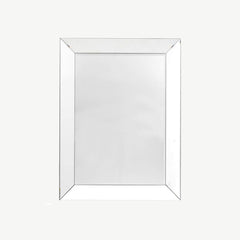 Simplistic and elegant bevelled edge rectangle mirror