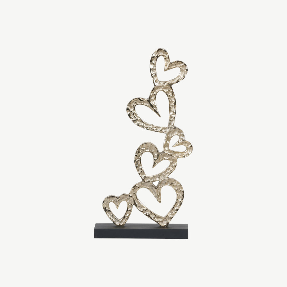 Multi Hearts Sculpture