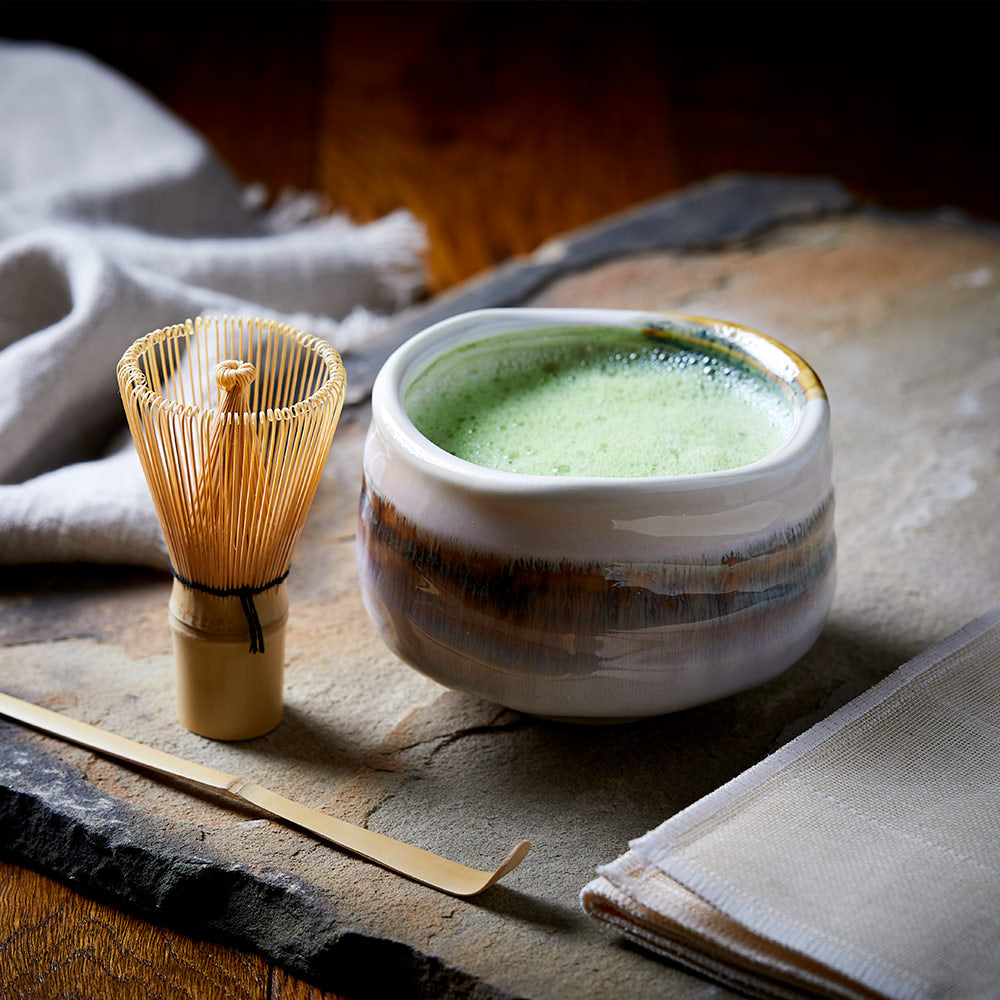 Matcha Bowl Set with Bamboo wisk & Spoon