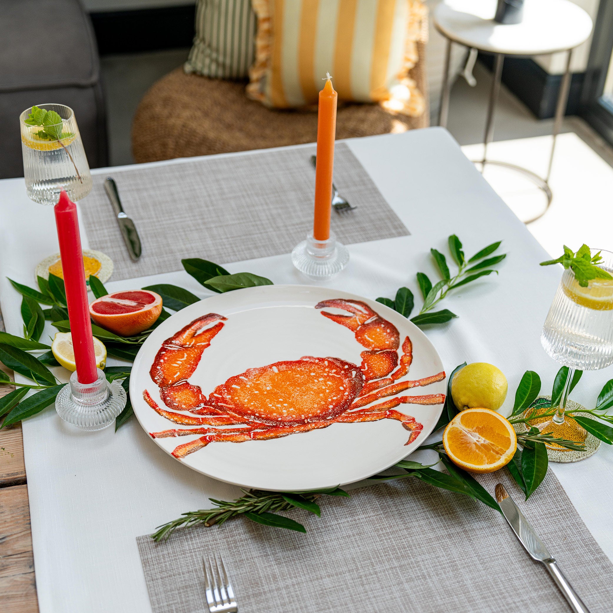 Crab Serving Platter