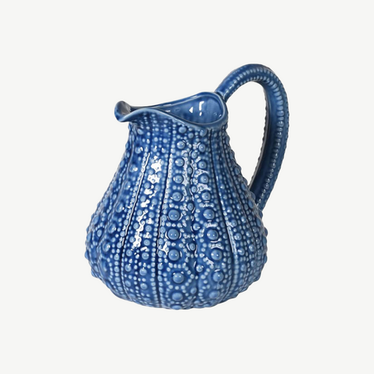 Blue Urchin Jug