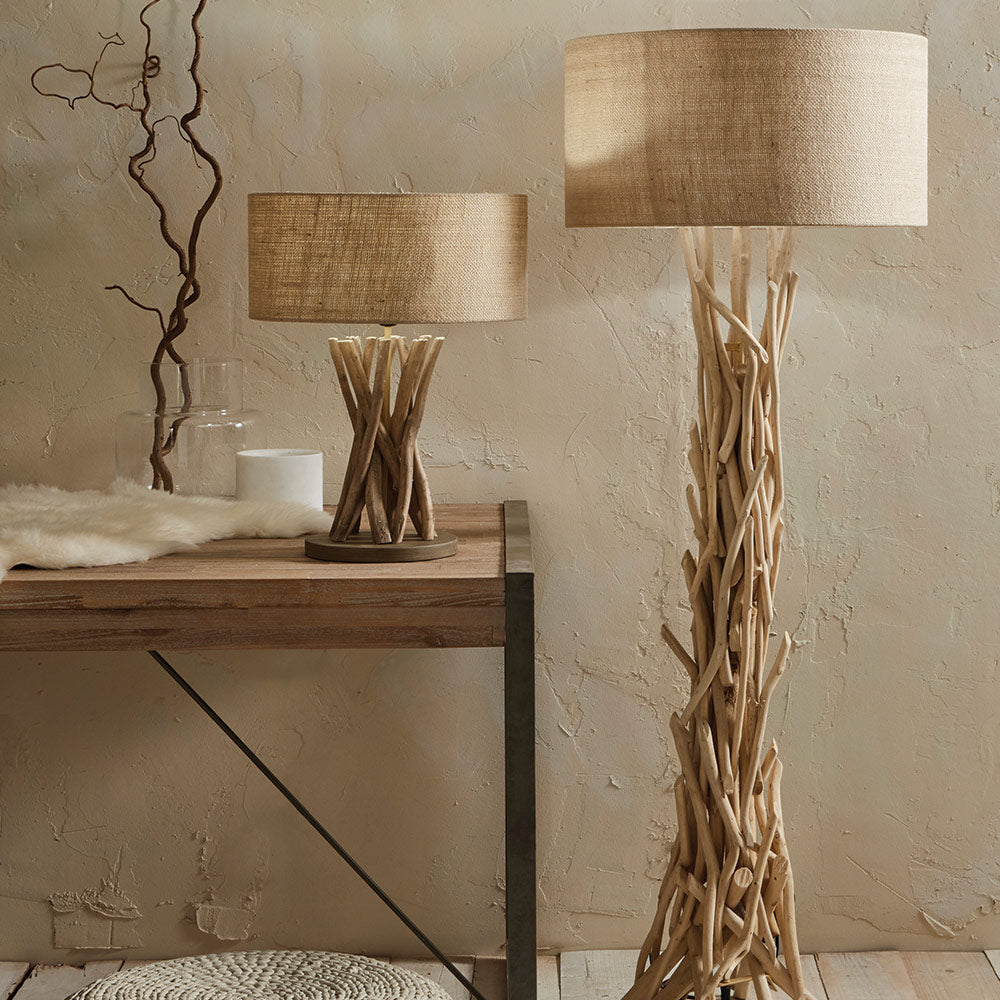 Driftwood Floor Lamp