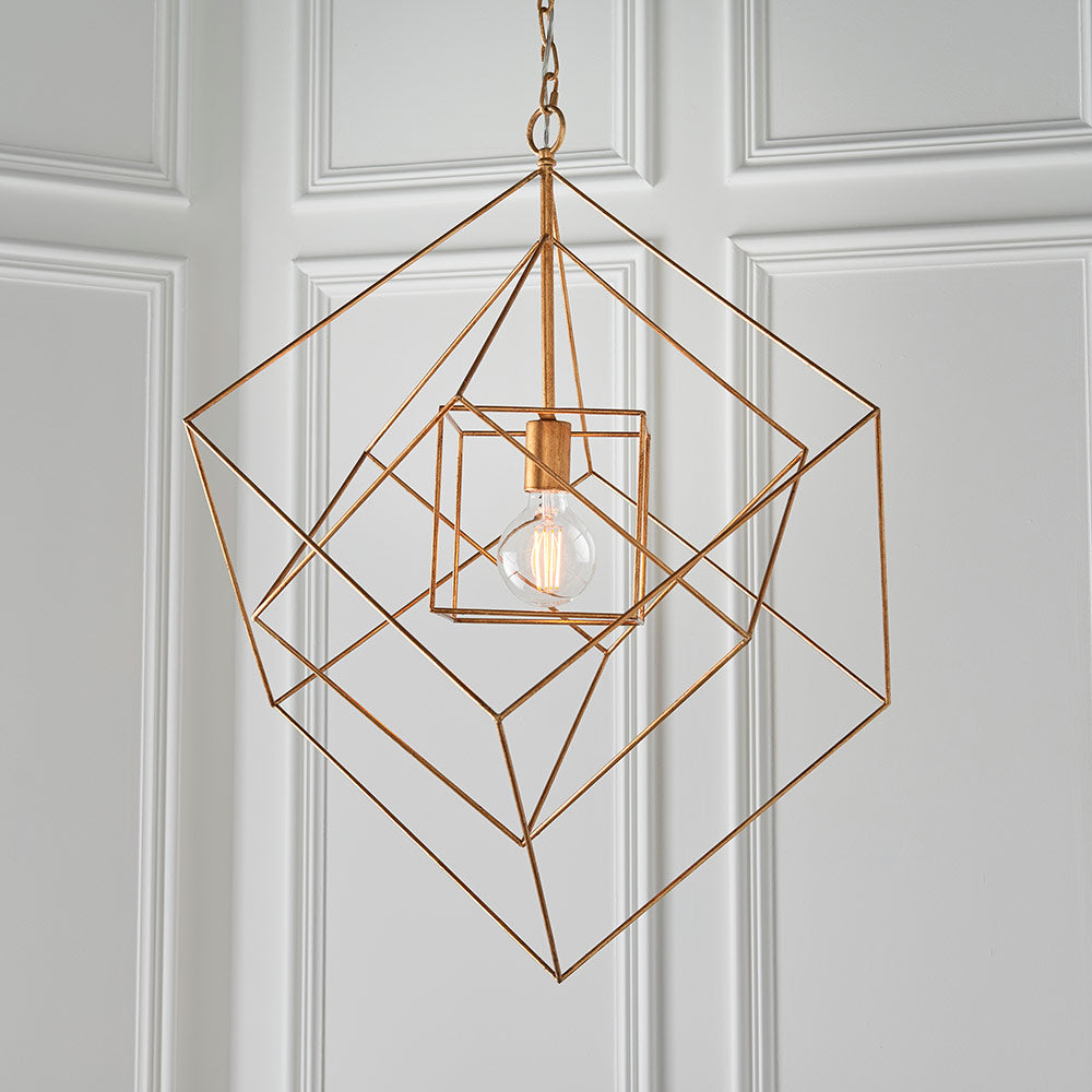 Eaton Large Framed Pendant