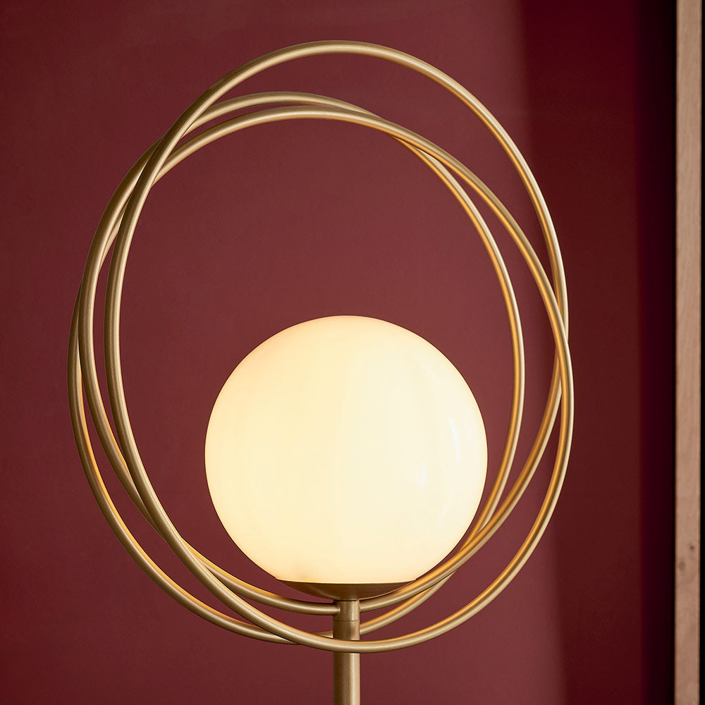 Loop Brushed Eugenie Floor Light - Arighi Bianchi