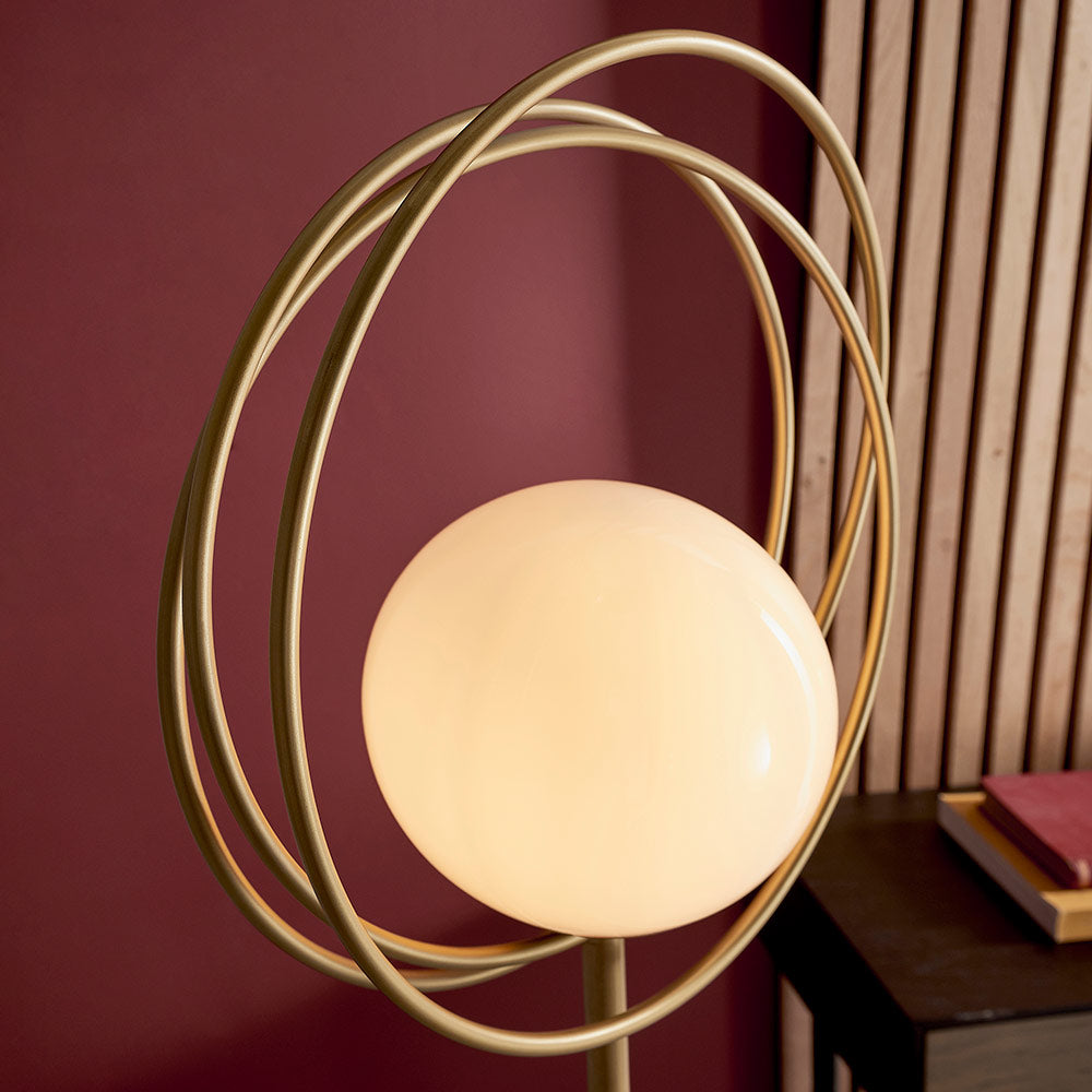 Loop Brushed Eugenie Floor Light - Arighi Bianchi