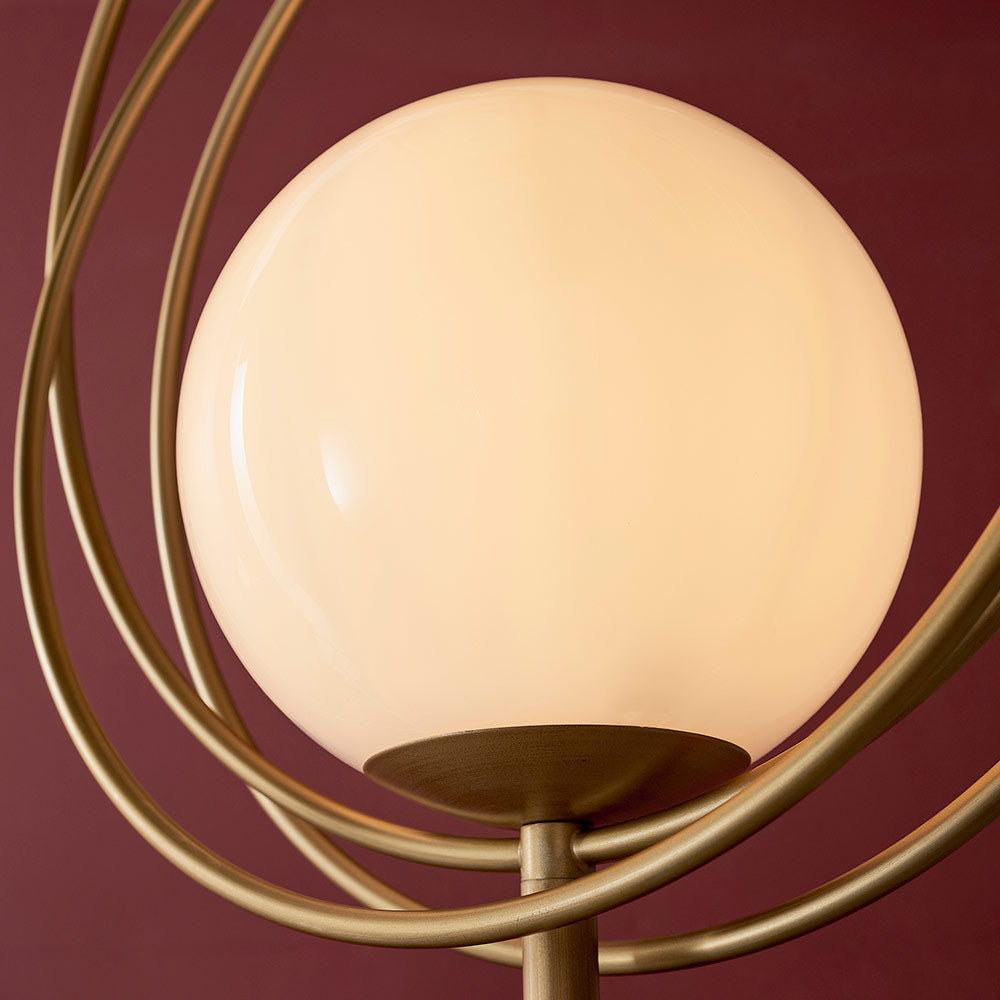 Loop Brushed Eugenie Floor Light - Arighi Bianchi