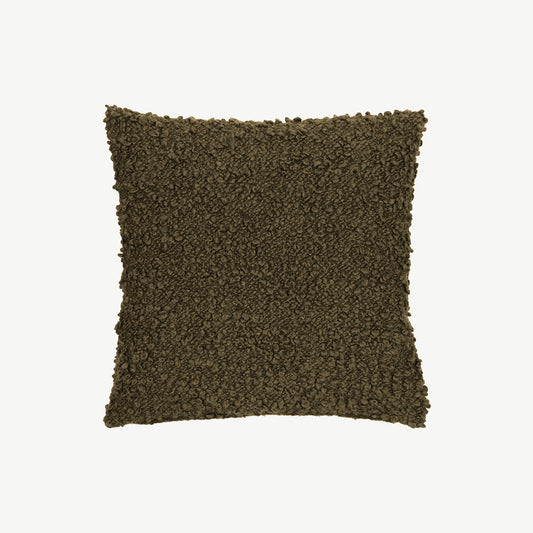 Flocked Cushion in Lichen