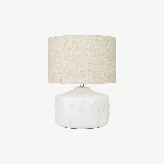 Floral Ceramic Table Lamp