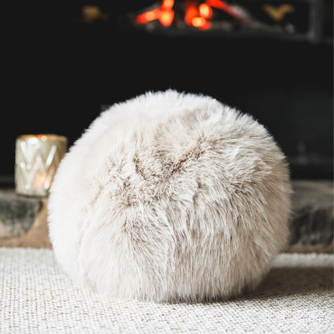 Fluffy Mink Cushion Ball