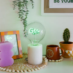 Gin LED Bulb Lamp - Green