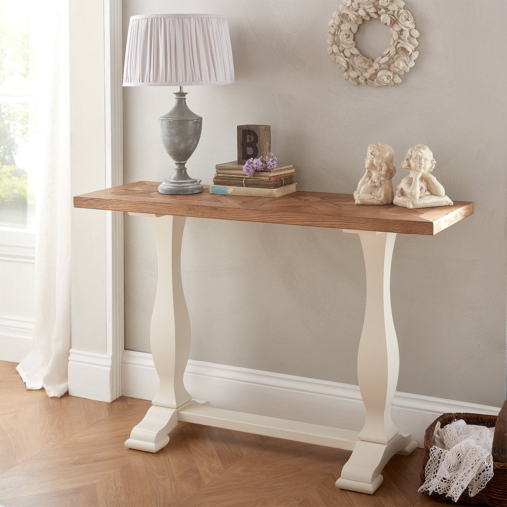 Hamilton Two Tone Console Table