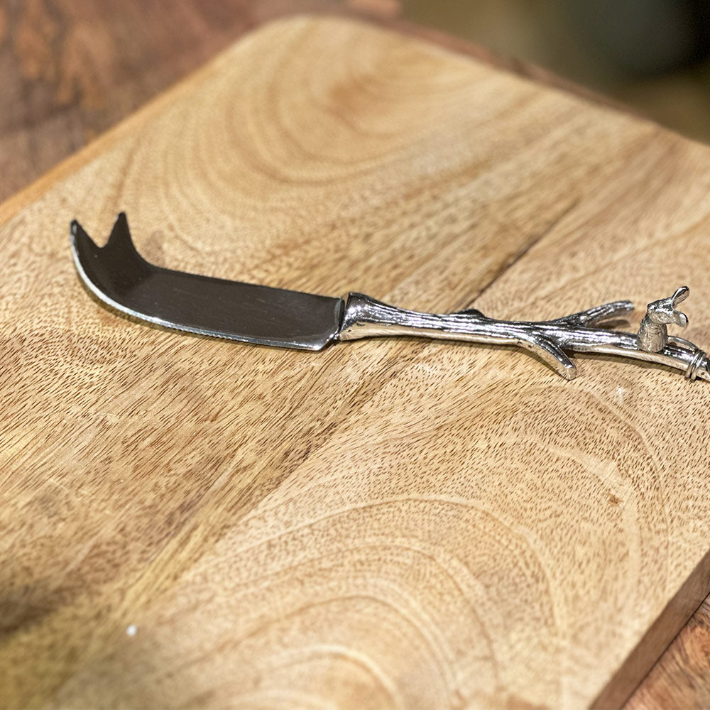 Single Nickel Mice Cheese Knife