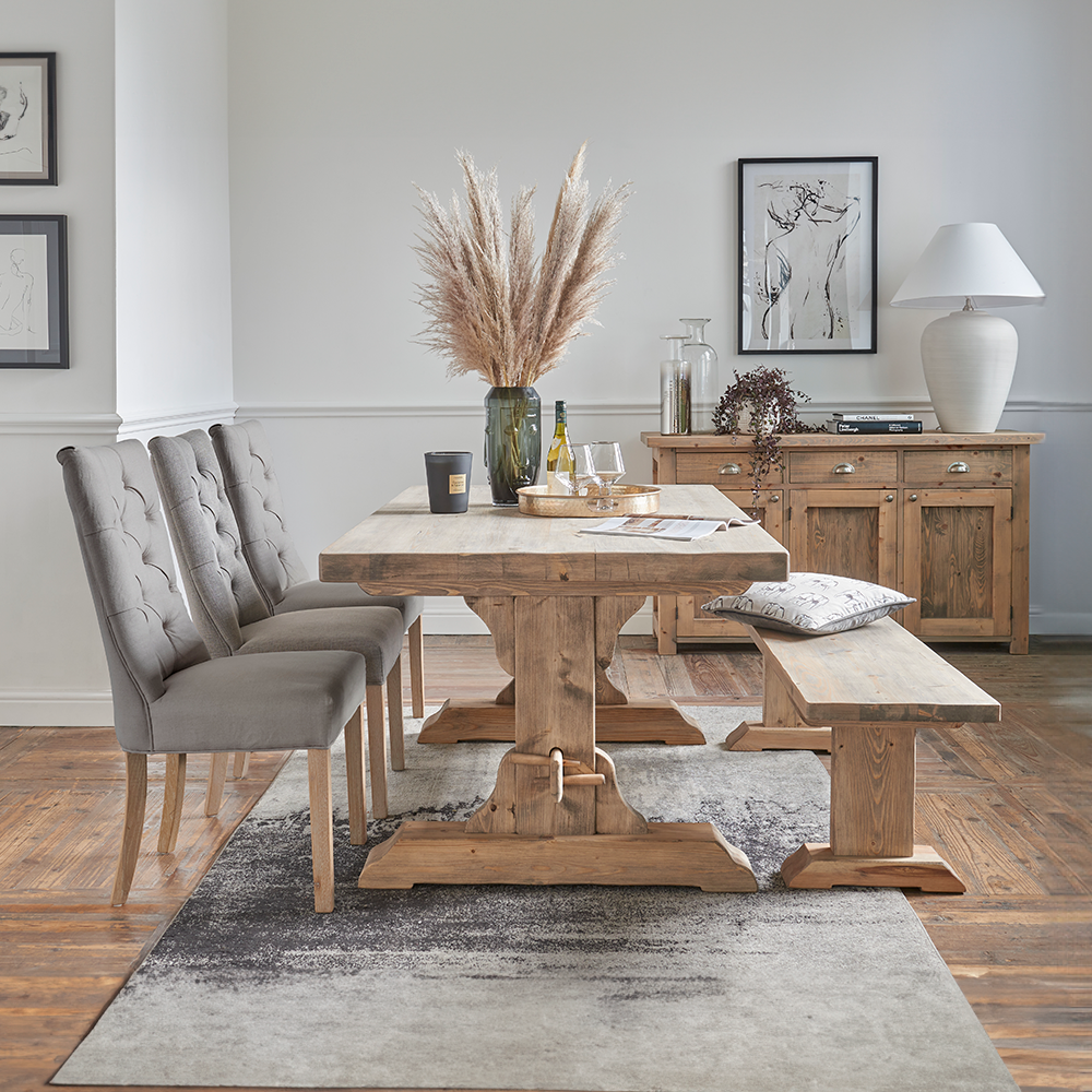 Indiana Dining Table in Indiana Dining in Grey