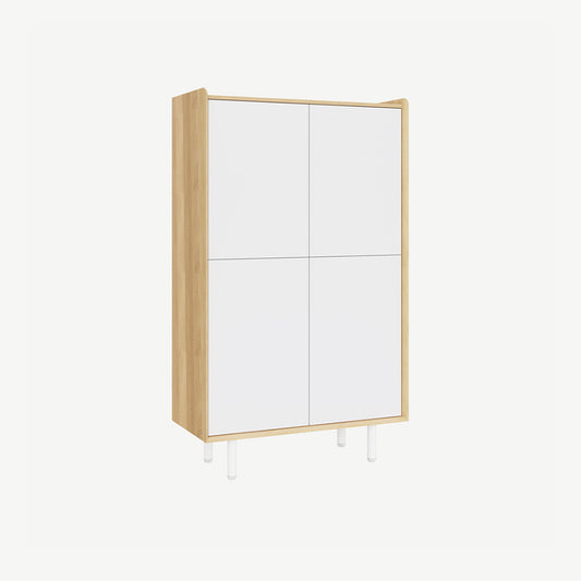 Koko White Tall Cabinet