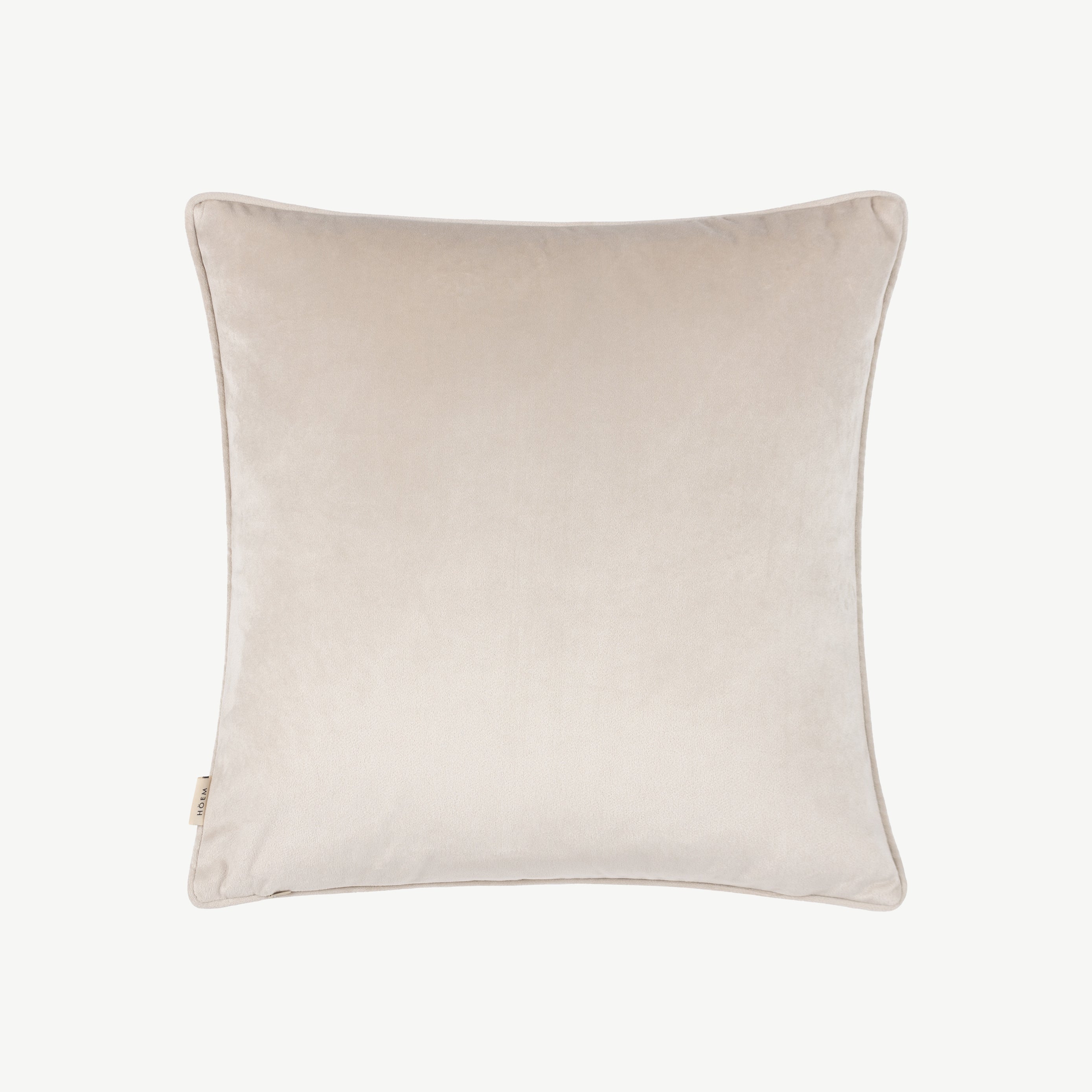 Speckle Cut Velvet Cushion in Ivory