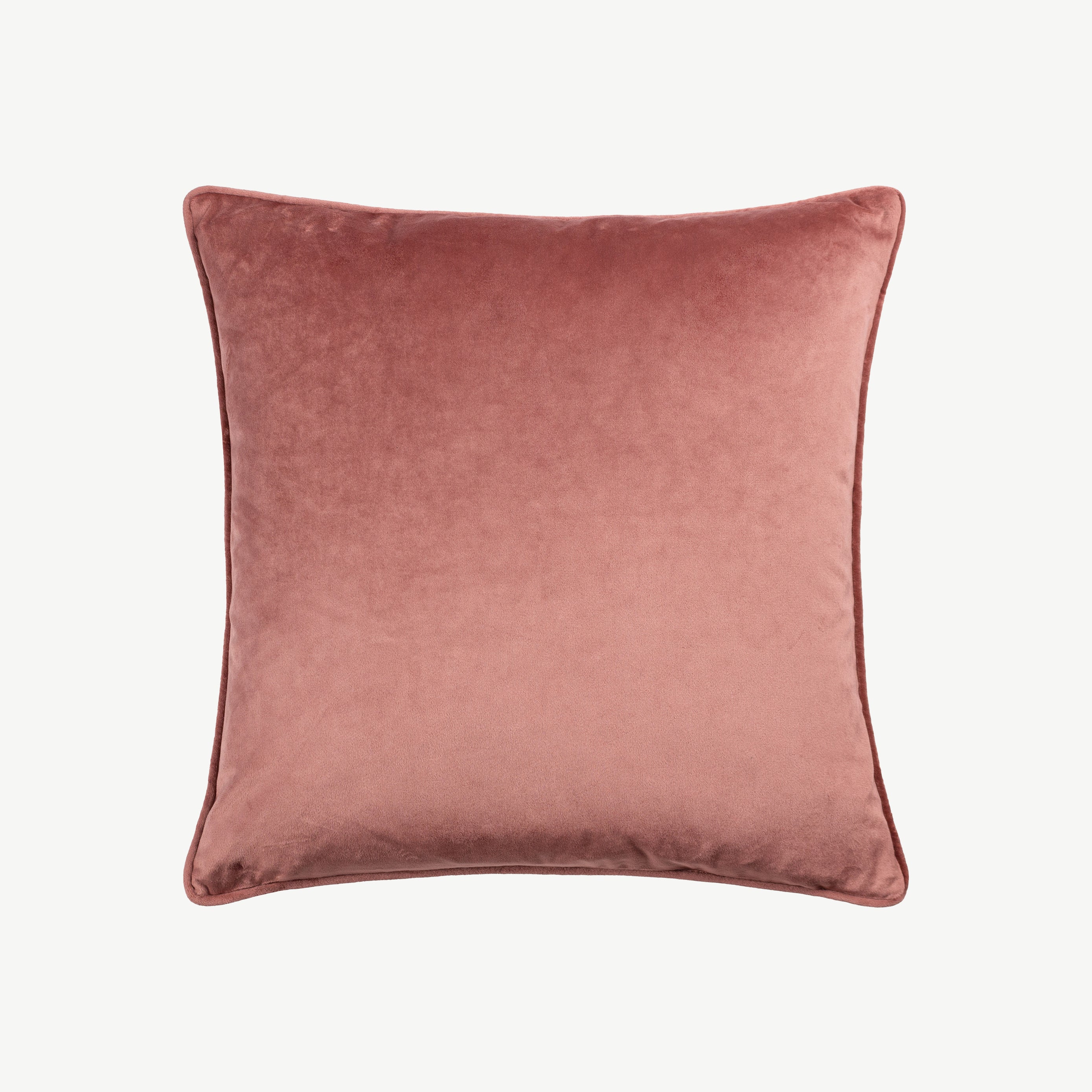 Speckle Cut Velvet Cushion in Pink