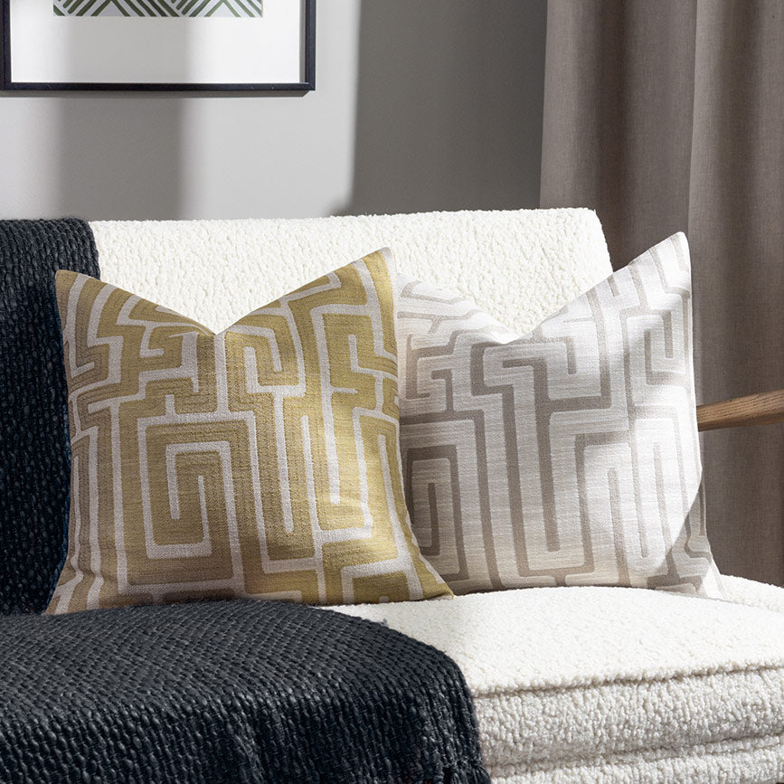 Maze Ecru Cushion