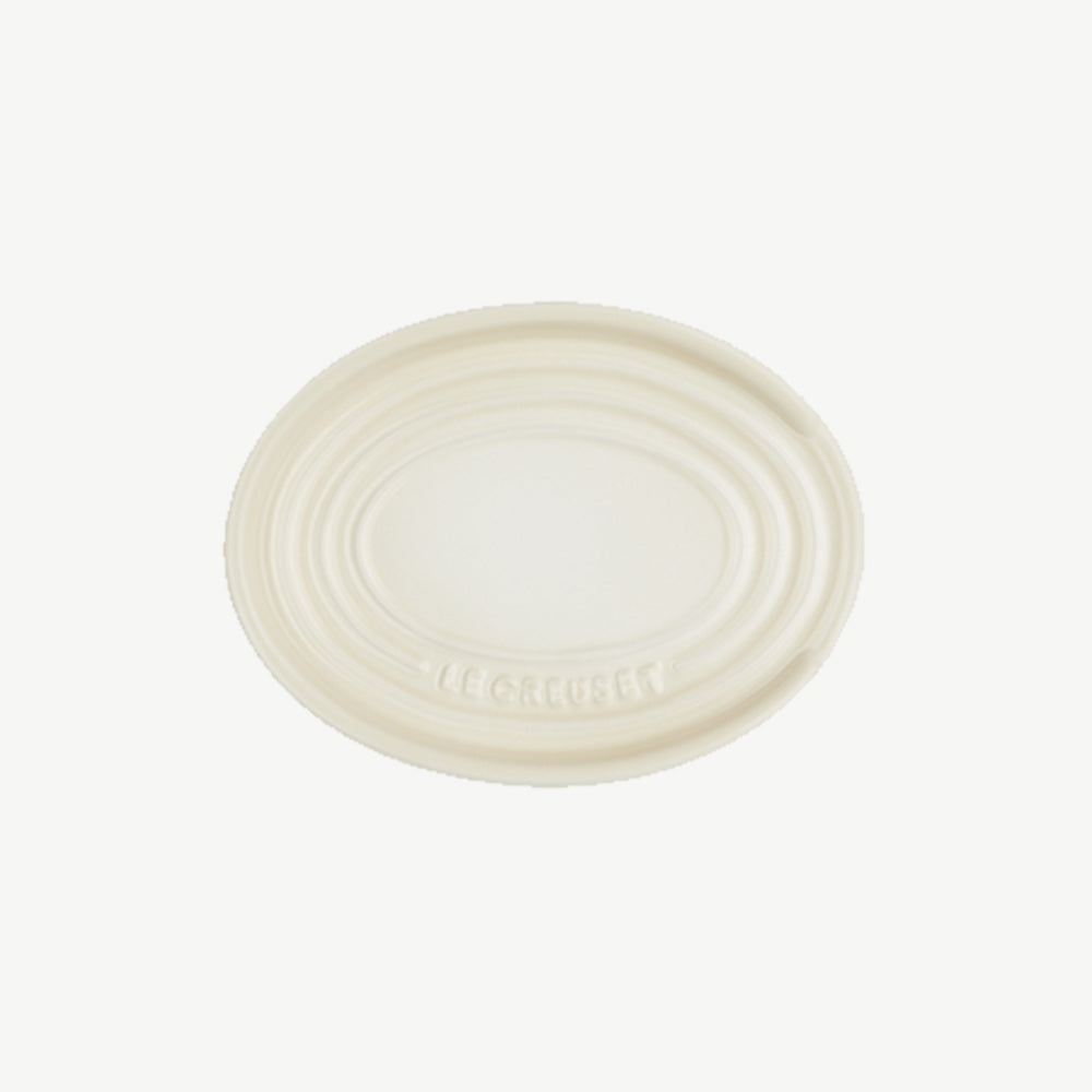 Le Creuset Oval Spoon Rest in Meringue