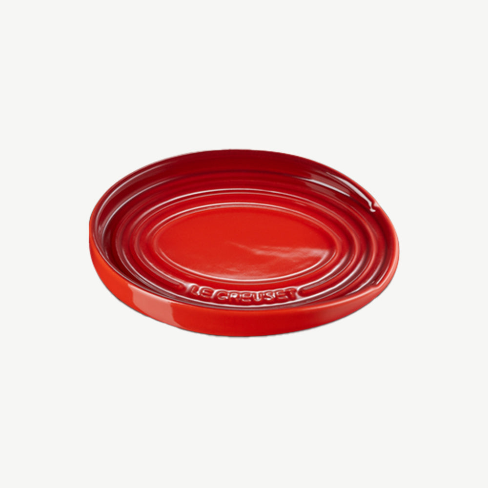 Le Creuset Oval Spoon Rest in Cerise