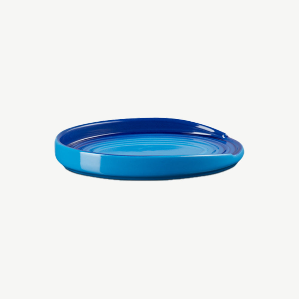 Le Creuset Oval Spoon Rest in Azure Blue