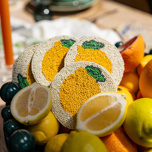 Lemon Coasters