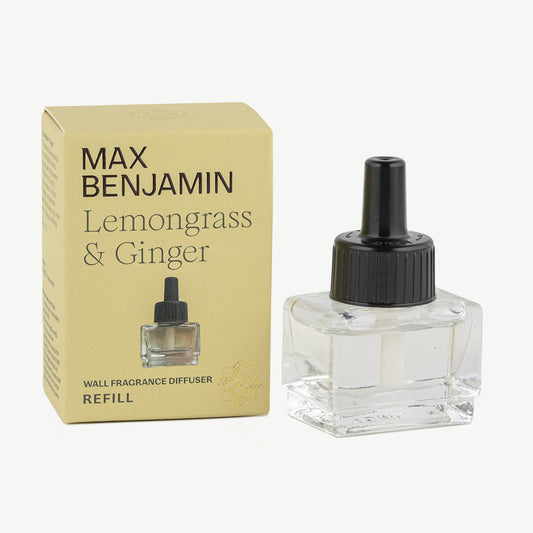 Max Benjamin Lemongrass & Ginger Wall Fragrance Diffuser Refill 15ml