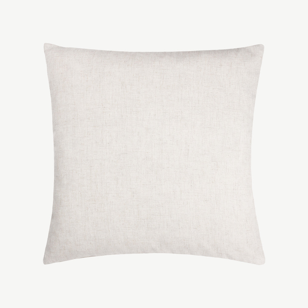 Linen Velvet Cushion Peacan