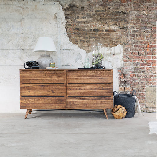 Lobo 6 Drawer Wide Chest