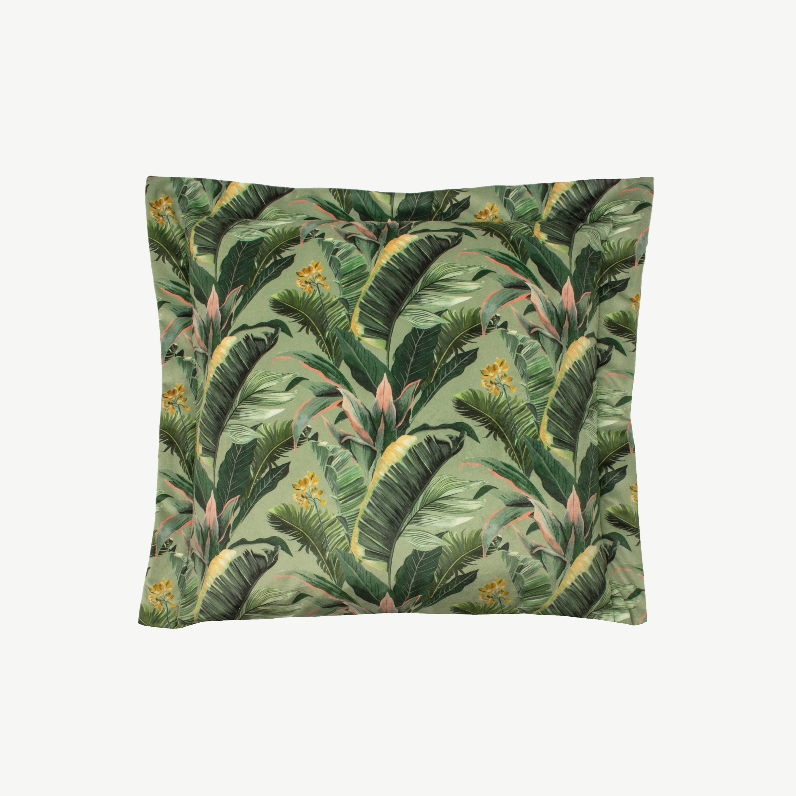 Tropical Leaves Cushion