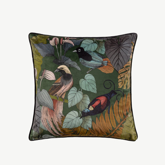 Avian Emerald Cushion