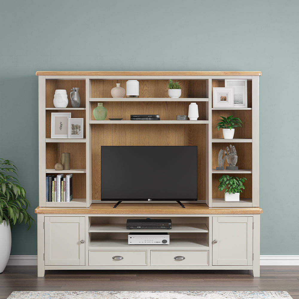 Medway Painted Media Bookcase & TV Unit