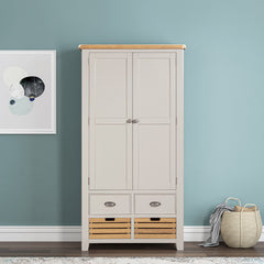 Medway Painted Double Larder Cupboard