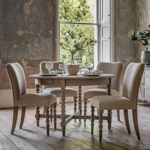 Newbury Round Extending Dining Table