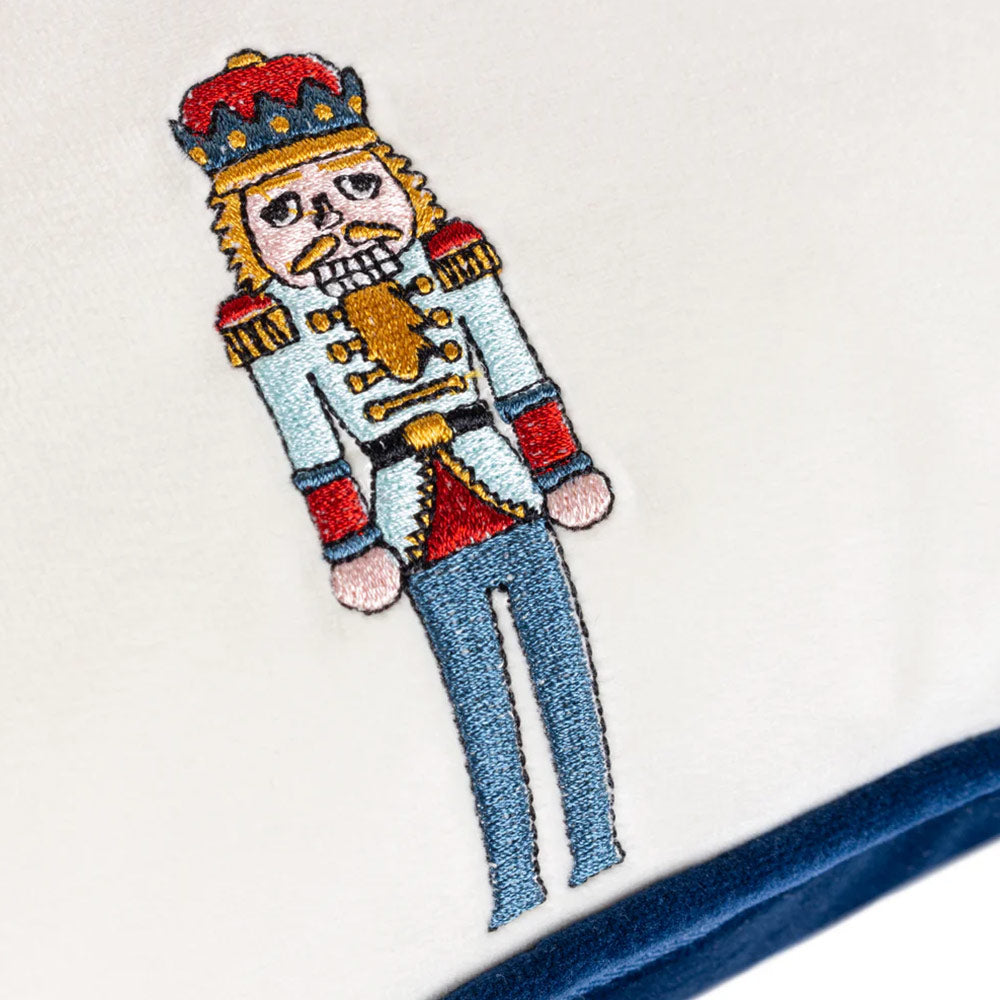 Nutcracker Christmas Cushion