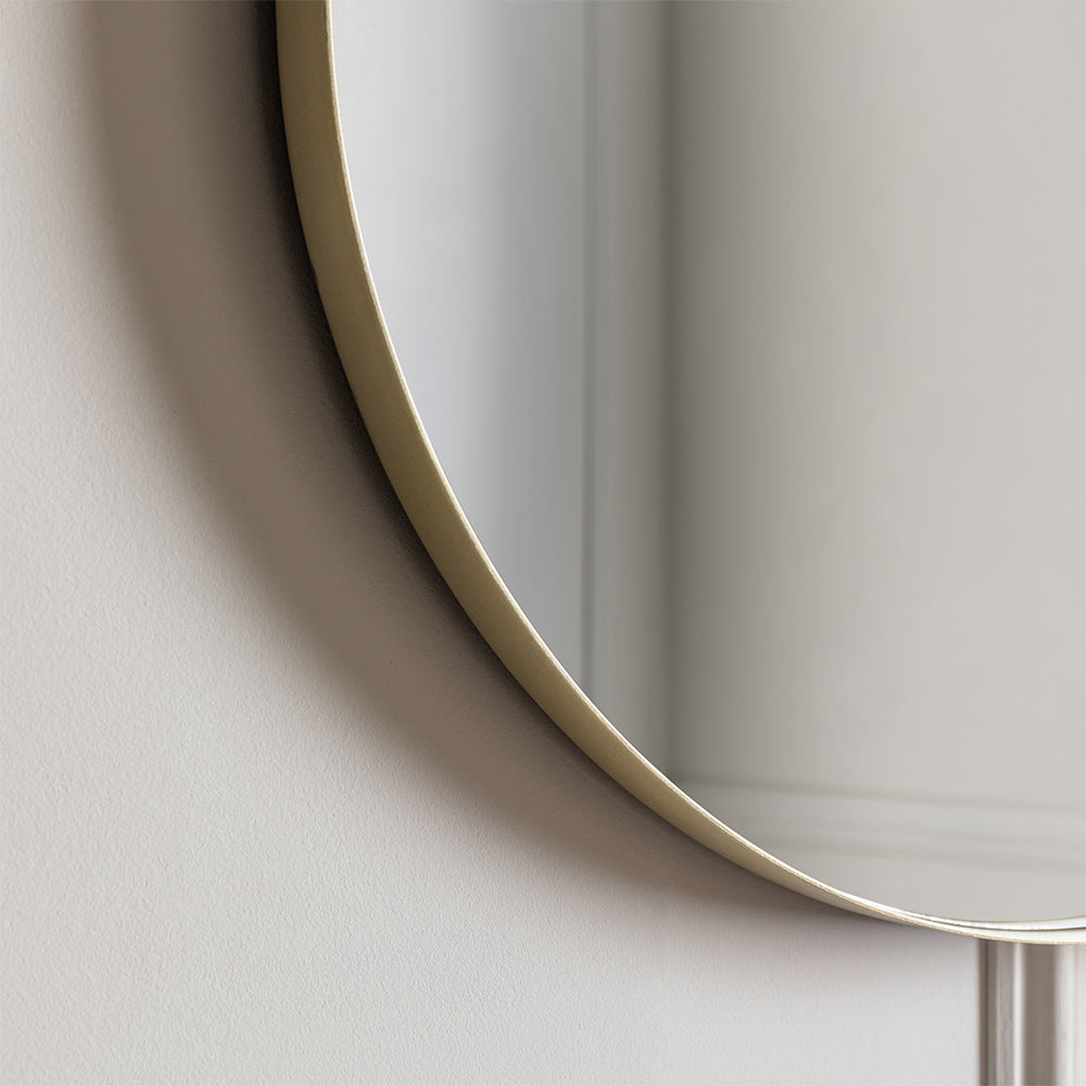 Oval Champagne Mirror