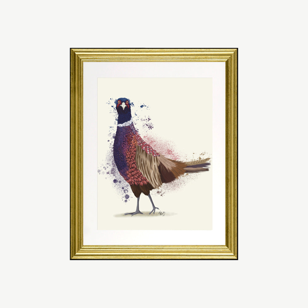 Pheasant Splash II Wall Art