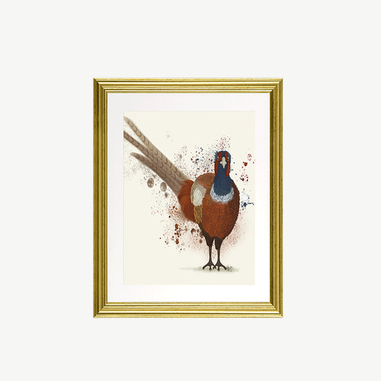 Pheasant Splash I Wall Art