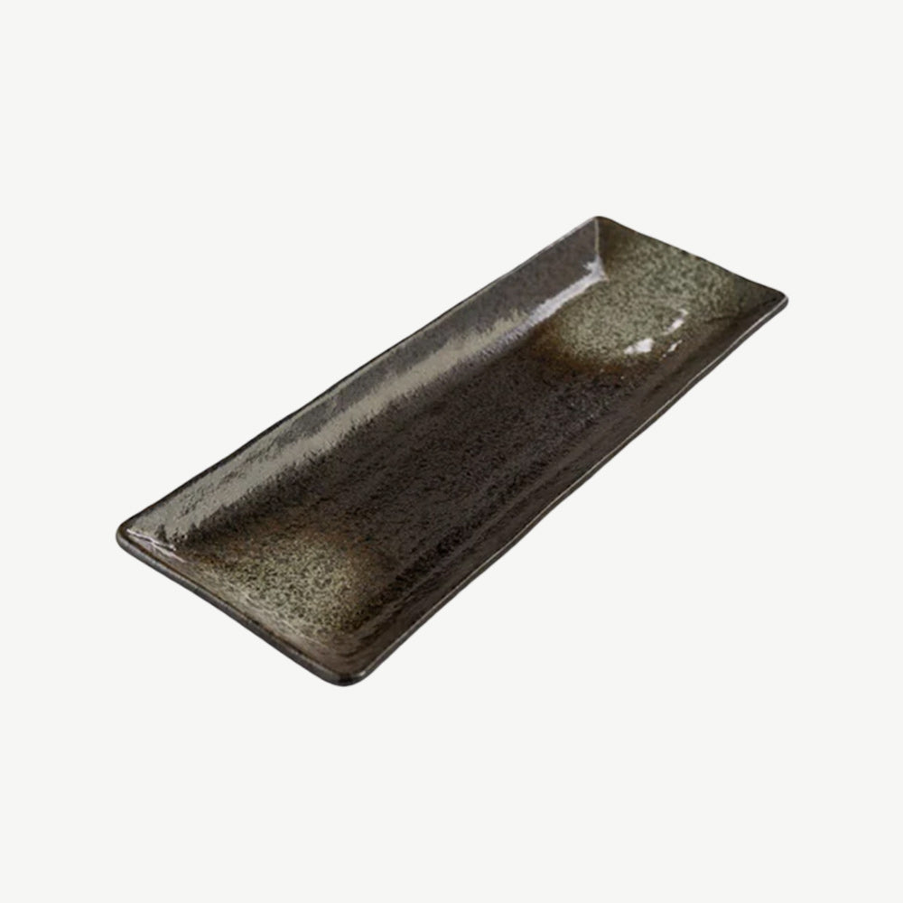 Rustic Nagazara Rectangular Serving Platter