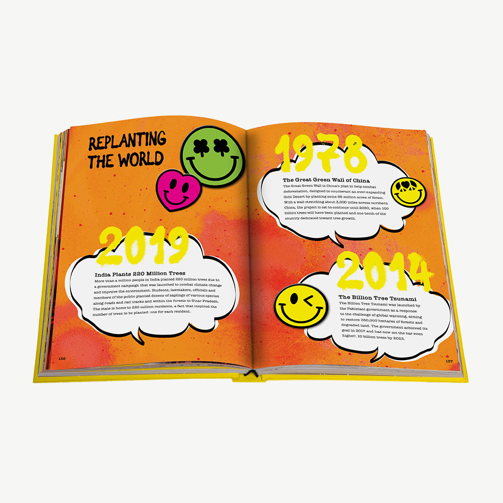 Assouline smiley: 50 years of good news book