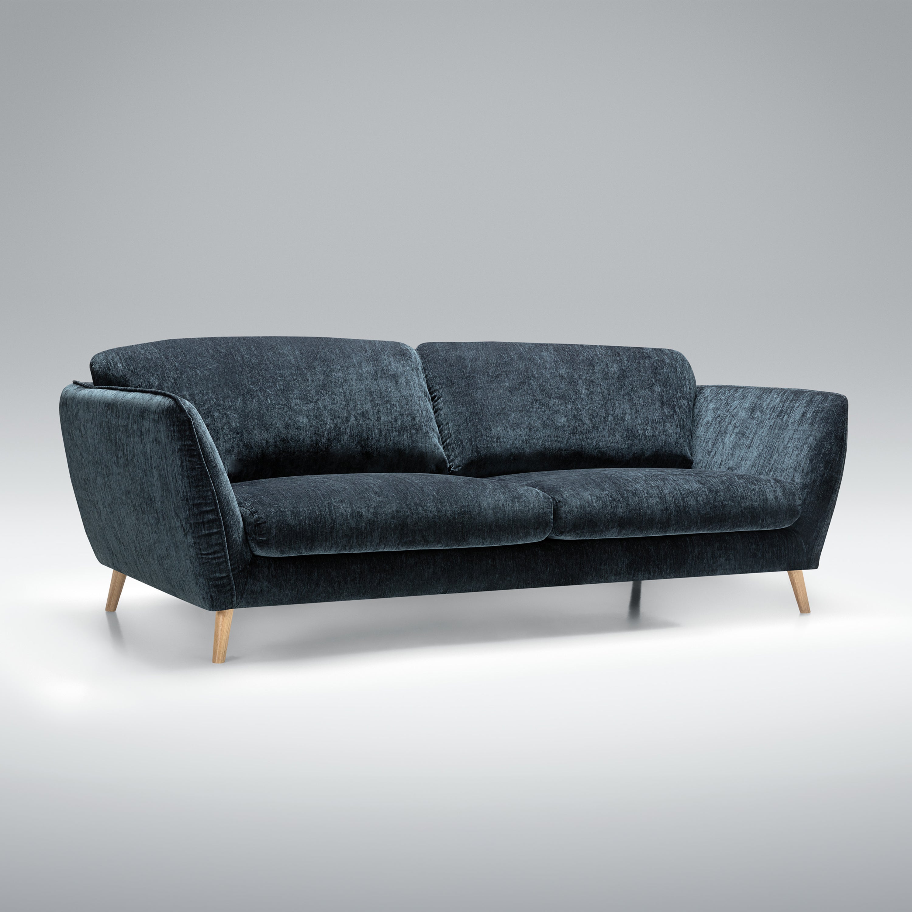 Sits Stella 3 Seater Sofa in Atropa-Dark-Blue