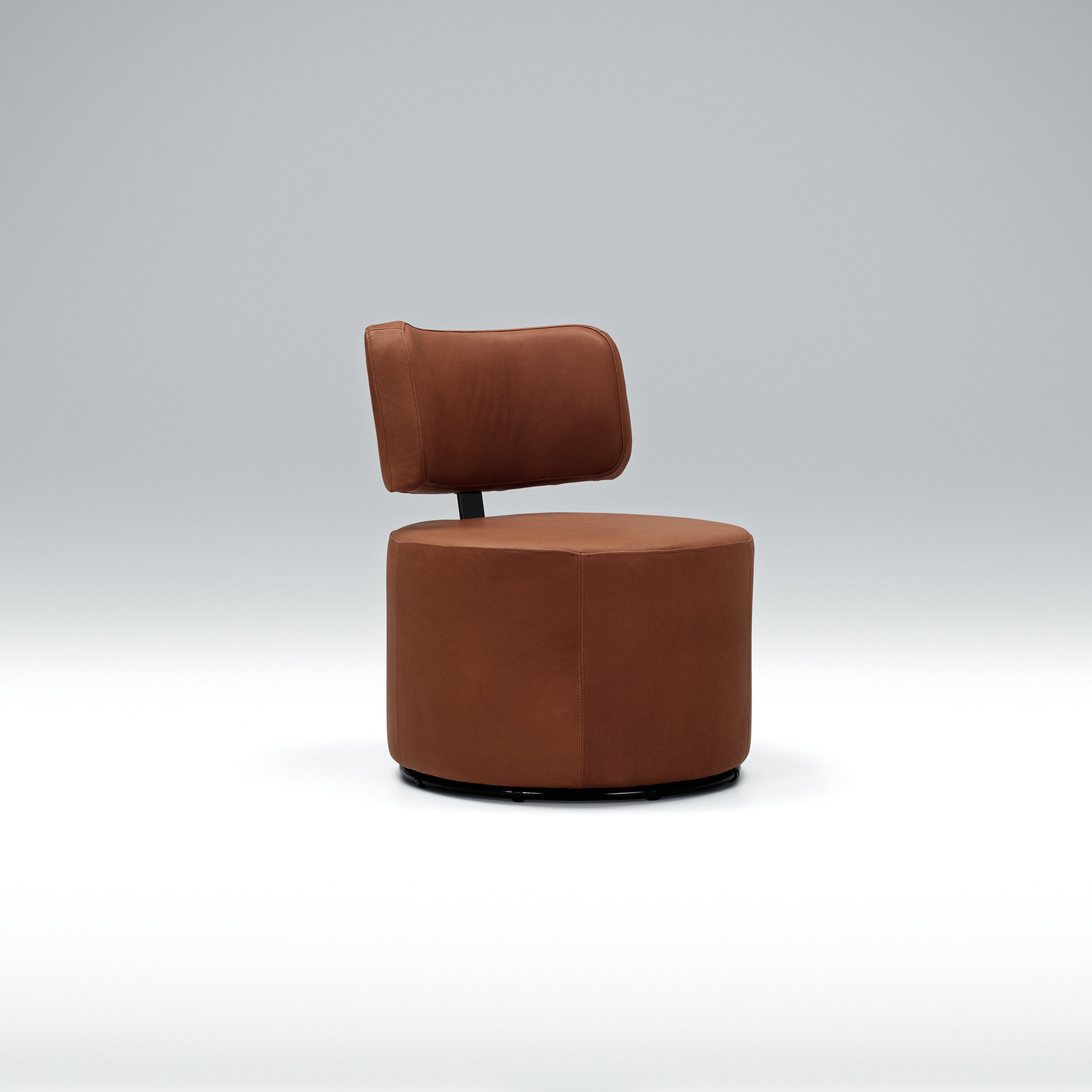 Sits Mokka Swivel Armchair in Cognac
