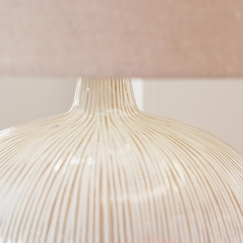 Textured Table Lamp