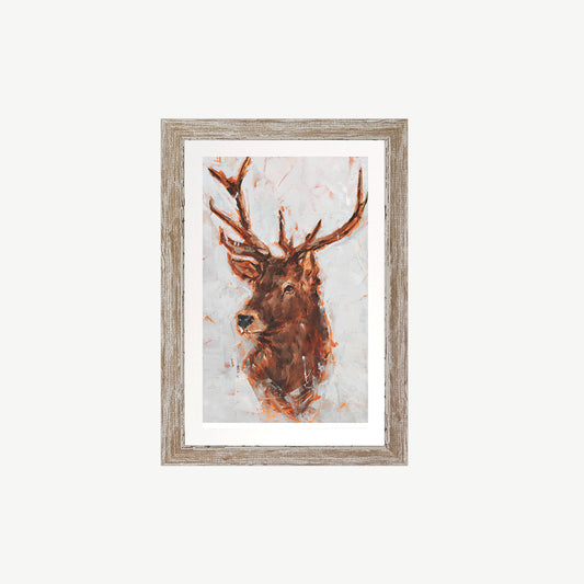 The Stag Study I Wall Art