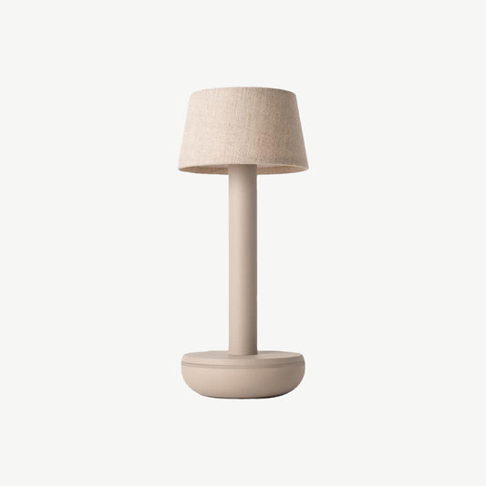 Humble Two Beige Linen Table Light